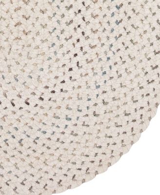 Dramatic Static 0027 2'3"x9' Oval Runner Area Rug