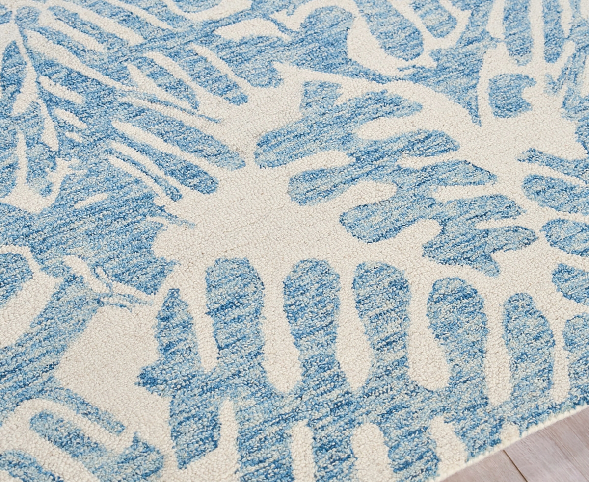 Exquisite Rugs Botanica 6811 6'x9' Area Rug In Mist,ivory