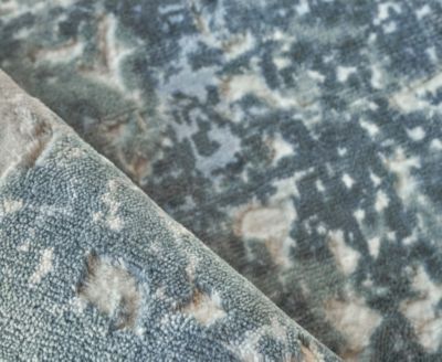 Exquisite Rugs Roset 2540 Rug Collection In Blue,ivory
