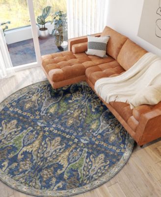 Hatay Washable HY6 8'x8' Round Area Rug