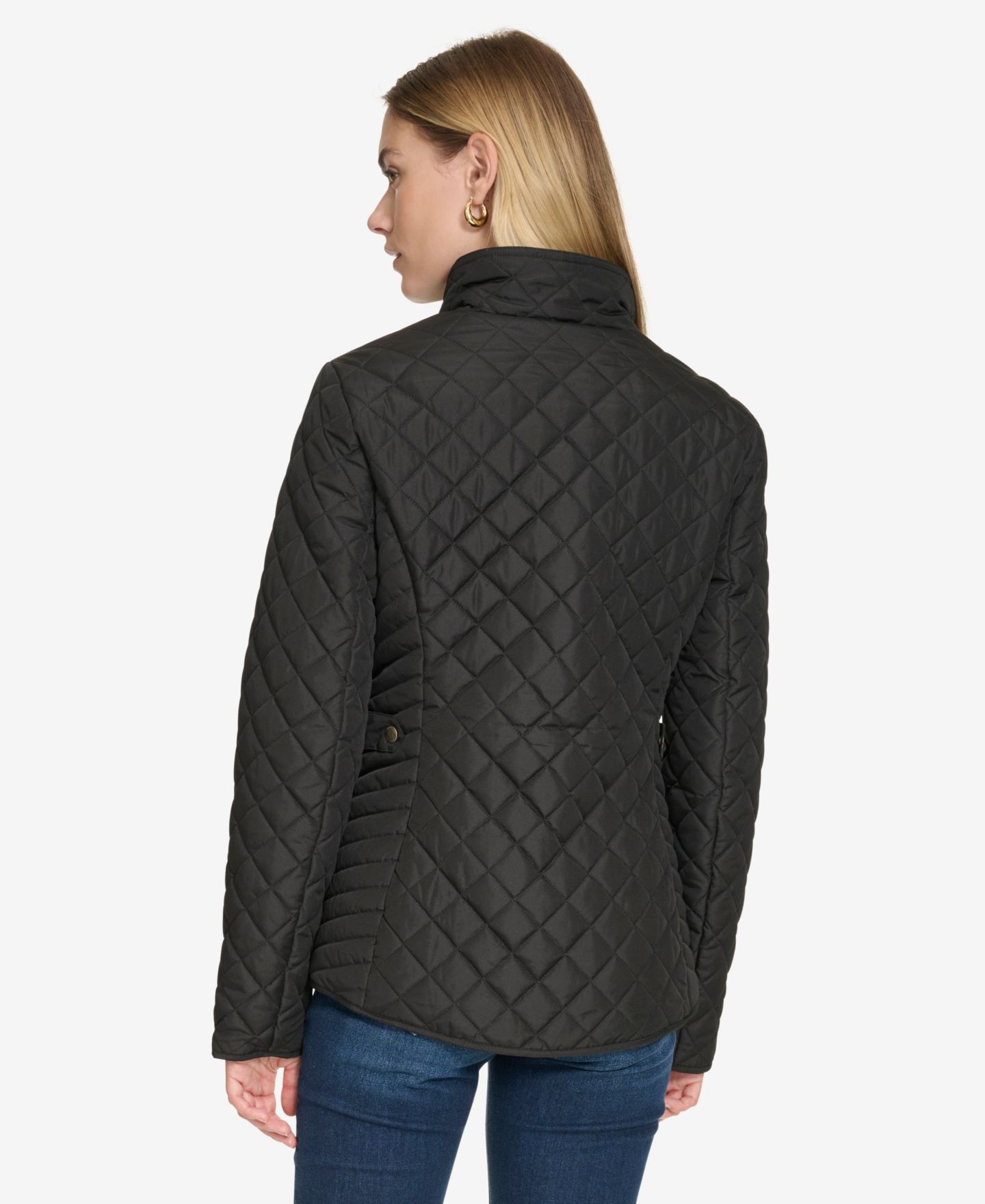 Женская куртка Nautica Jeans Nautica Solid Quilted, цвет: Чёрный — фото 5