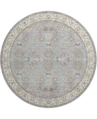 Hatay Washable HY9 8'x8' Round Area Rug