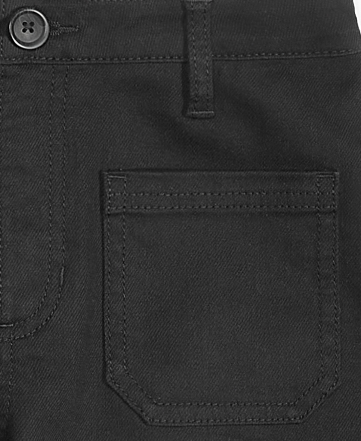 Epic Threads Little & Big Girls Twill Patch-pocket Shorts, Exclusively At Macy's In Deep Black