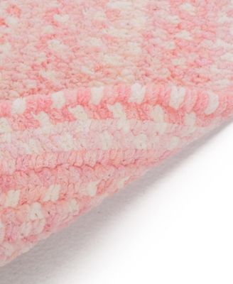 Bambini 0377 2'x8' Oval Runner Area Rug