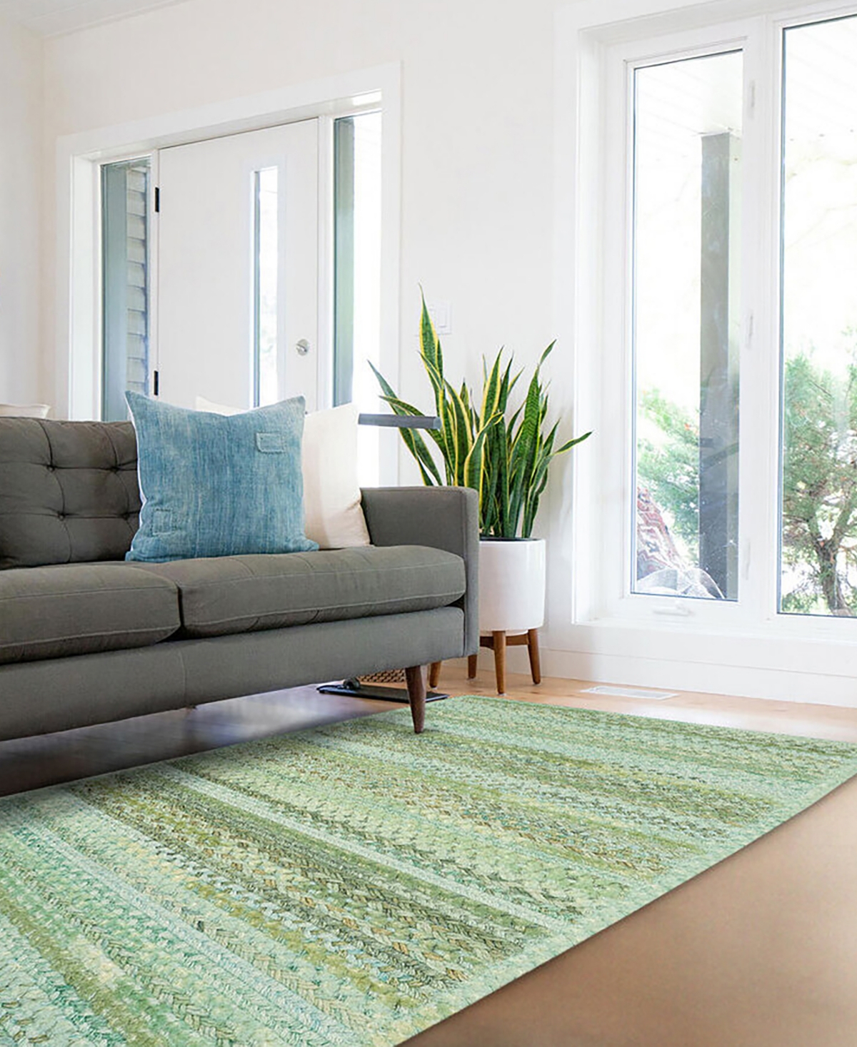 Capel Bayview 0036 2'3"x9' Runner Area Rug In Sage
