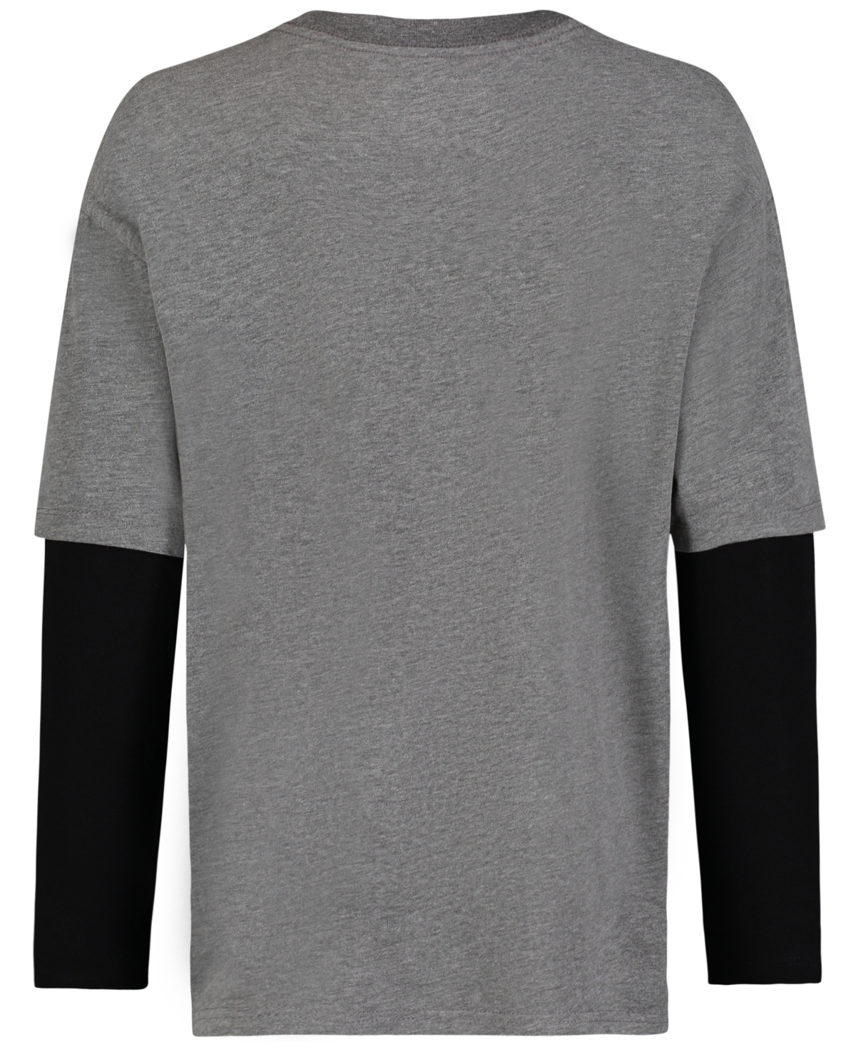 Calvin Klein Big Boys Fancy Long Sleeve Doubler T-shirt