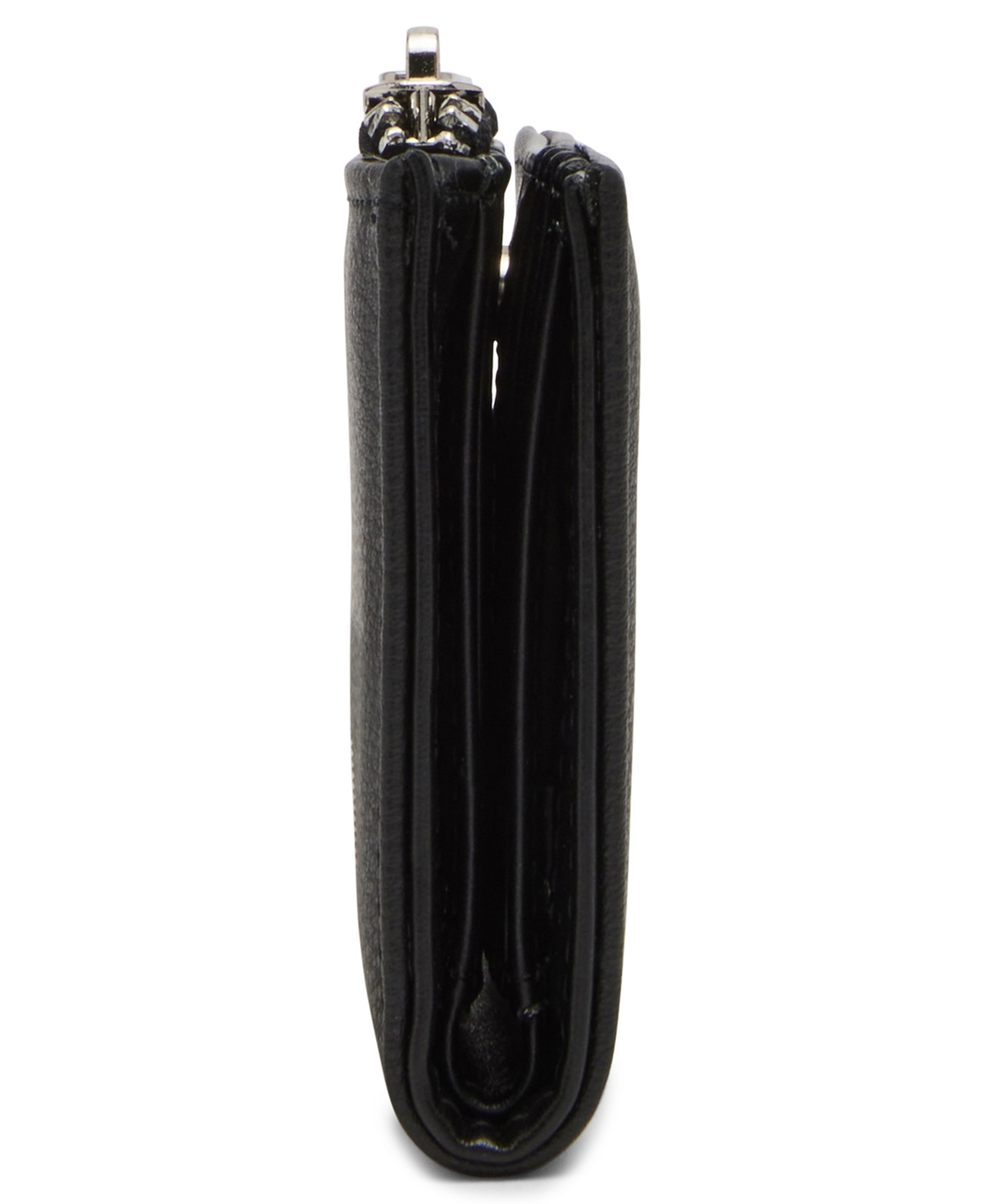 Madden Girl Morr Snap Wallet In Black