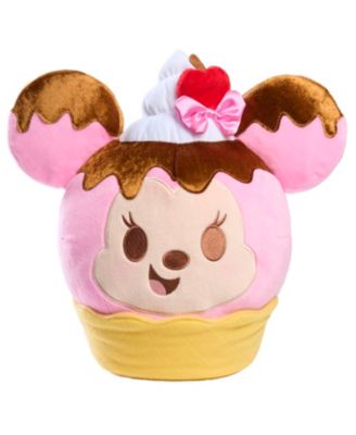 Squeeze-a-Munch Large Scented Strawberry Sundae Waffle Bowl Minnie Mouse Plush