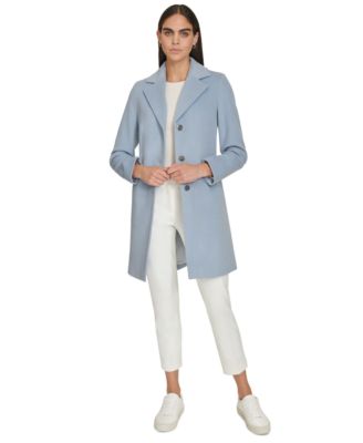 Calvin klein single breasted coat camel deals