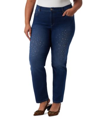 Gloria Vanderbilt - Plus Size Embellished Amanda Jeans