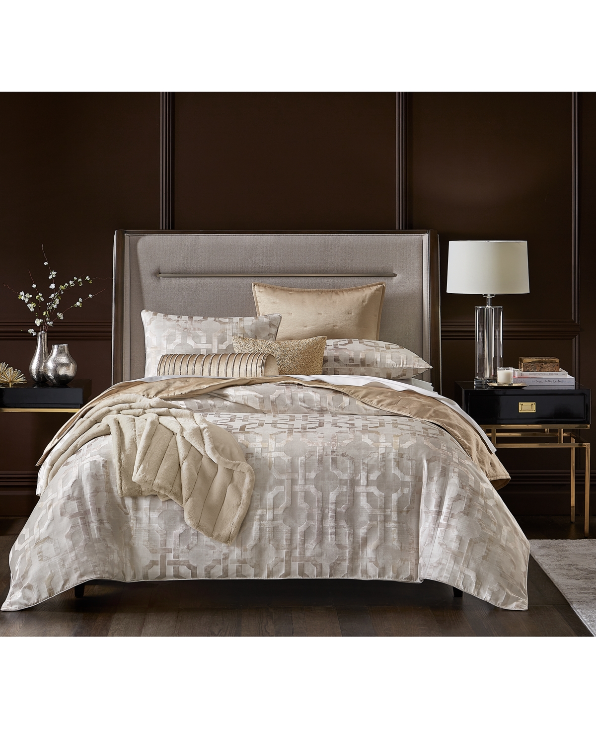 HOTEL COLLECTION FRESCO DUVET COVER SET, FULL/QUEEN, EXCLUSIVELY AT MACY'S 