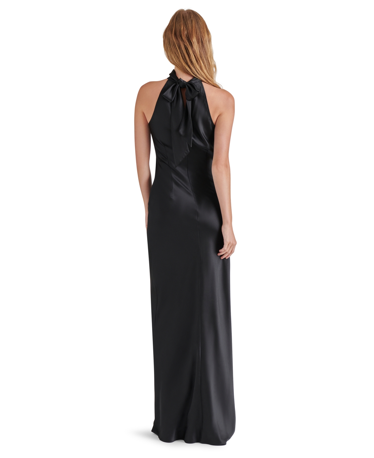 Steve Madden Women's Lara Satin Maxi Dress