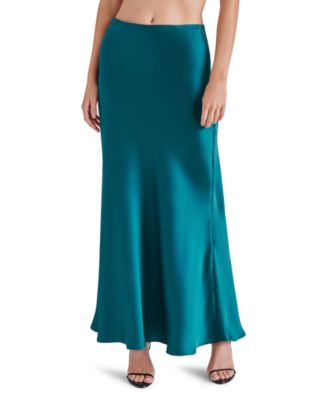 Steve Madden - Women's Jeannie Satin Maxi Skirt