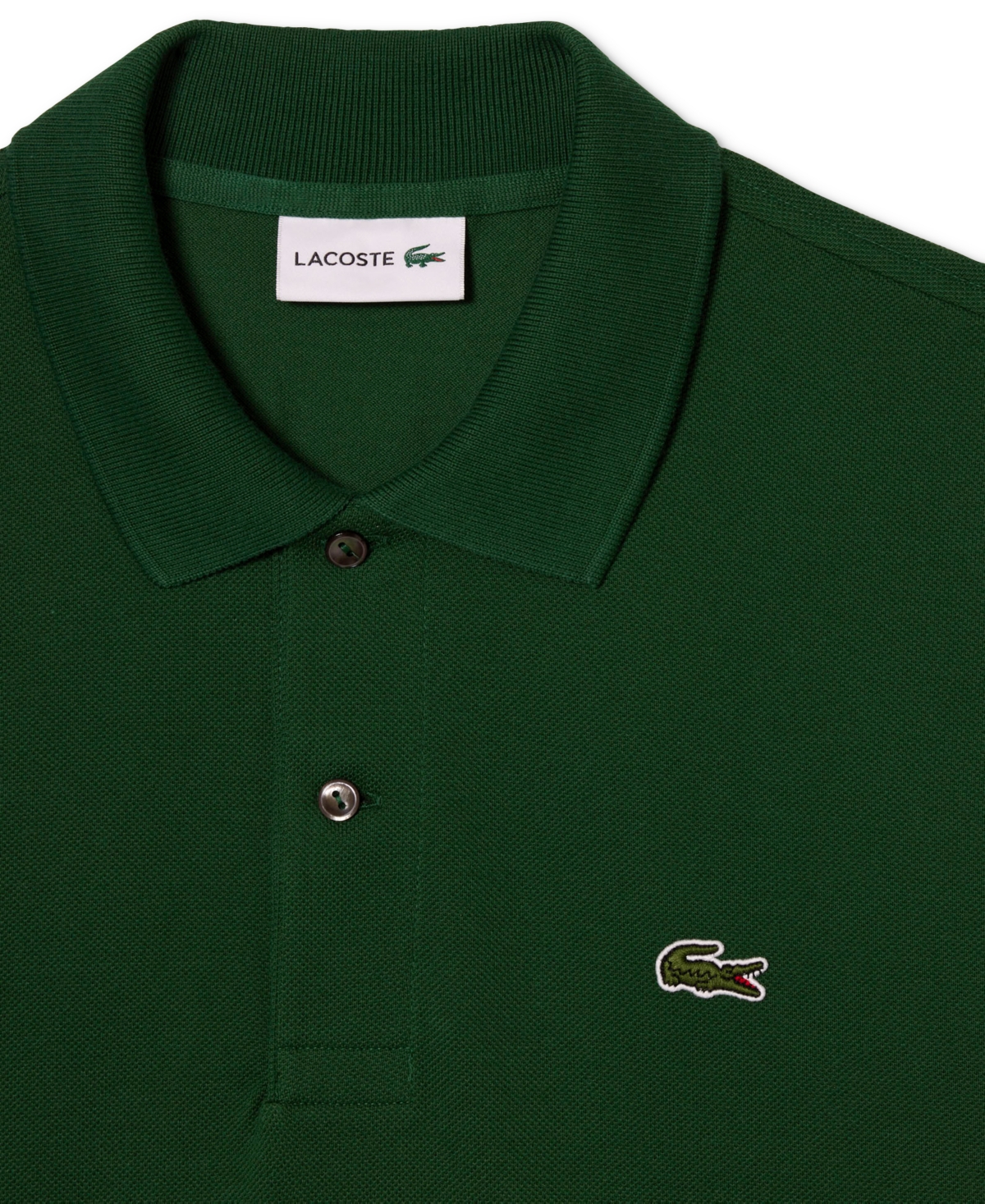 Lacoste Men's Long Sleeve Pique Polo - 132
