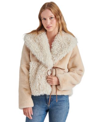 Steve Madden Women's Winterlyn Faux-Fur Jacket