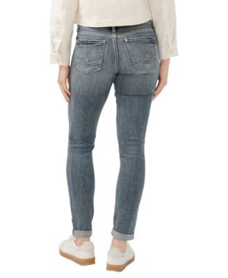 Women's Boyfriend Mid Rise Slim Leg Jeans