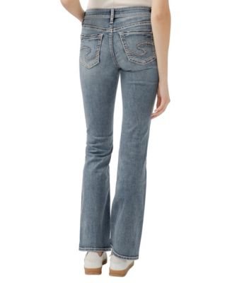 Women's Suki Mid Rise Curvy Fit Slim Bootcut Jeans
