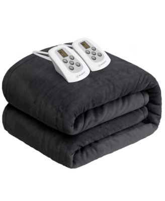 Heated Flannel Blanket, Queen