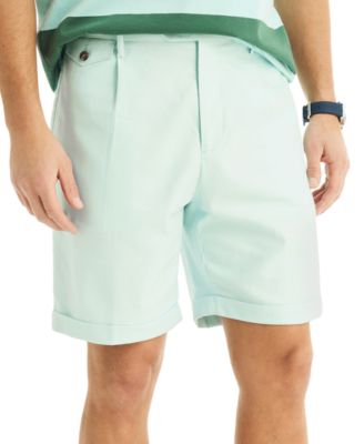 Nautica - Men's Miami Vice Classic-Fit Stretch Pleated 8-1/2" Shorts