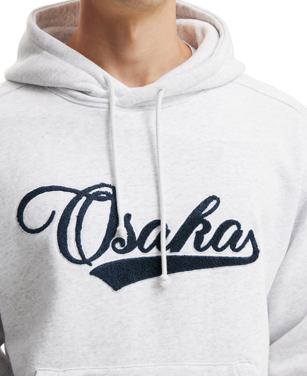 Cotton On Men's Box Fit Graphic Hoodie -Osaka