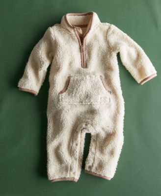 Carter's - Baby Boys Faux-Sherpa Jumpsuit