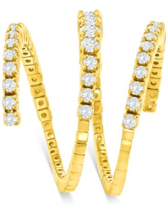 Diamond Wrap Coil Statement Ring (1-1/2 ct. t.w.) in 14k Gold