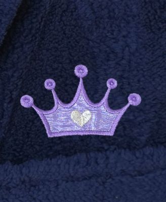 Kids Crown Super Plush Double Brushed Hooded Bathrobe