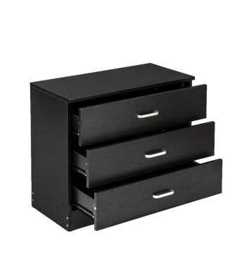 Minimalist 3-Drawer Dresser – Wooden Storage Cabinet for Bedroom, Entryway, or Nursery