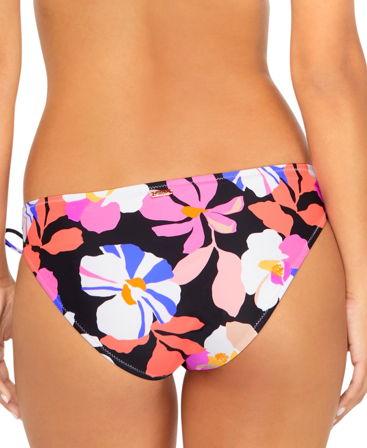 RAISINS JUNIORS' SWEET SIDE PRINTED SIDE-TIE BOTTOMS 