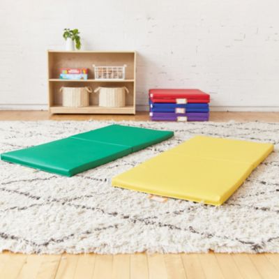 SoftZone Folding Rainbow Rest Mats, Assorted, 5-Piece