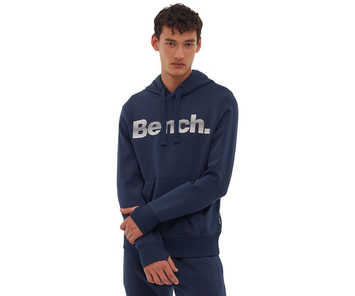 Men's Dunan Gradient Logo Hoodie - Navy