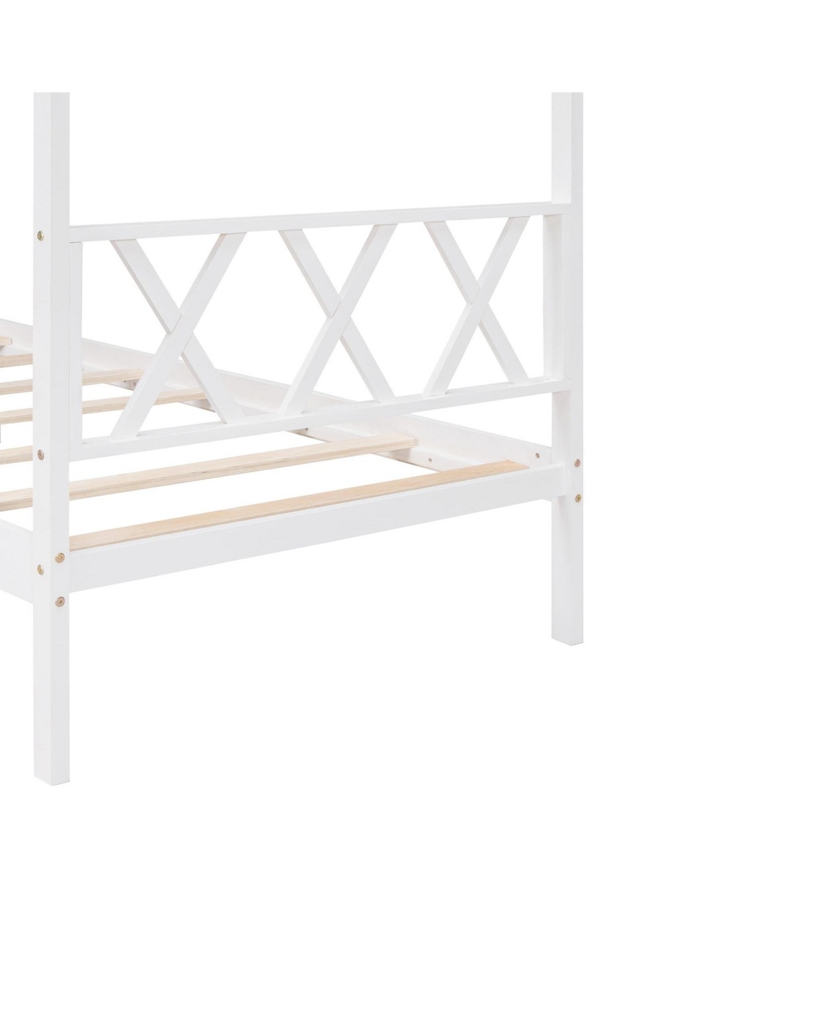 Slickblue Twin Size Wood House Bed with Storage Space – Functional and Stylish Design for Kids' Bedrooms, Ideal for Maximizing Play and Organiz