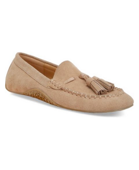 Женские туфли Rag & Co Kipstar Suede Round Toe Tassel s, цвет: Бежевый