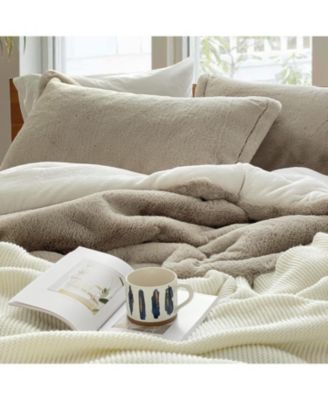 Oversized Comforter Set - Chunky Bunny - Stone Taupe