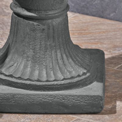 Concrete Chalice Urn Planter Height, Interest, And Botanical Beauty