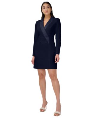 Adrianna Papell - Women's Tuxedo Cocktail Sheath Dress