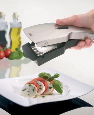 Stainless Steel 10 Serrated Blade Fruit and Vegetable Slicer