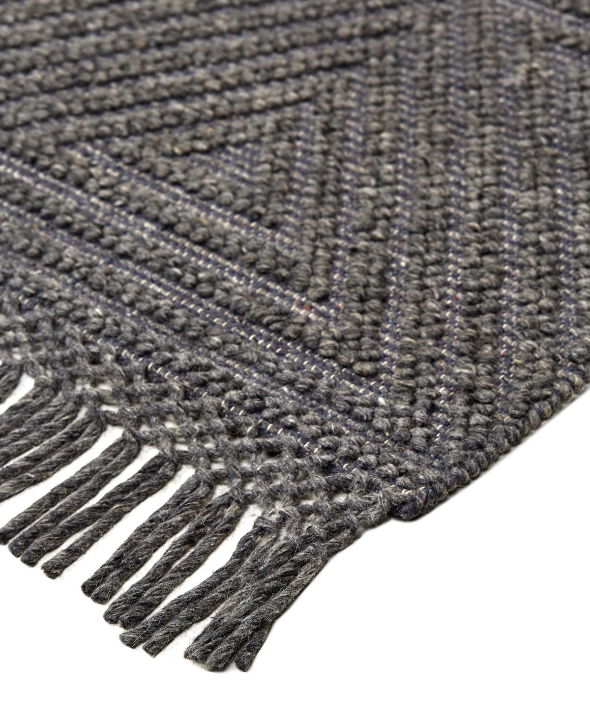 Feizy Phoenix 0810f 7'9"x9'9" Area Rug In Gray
