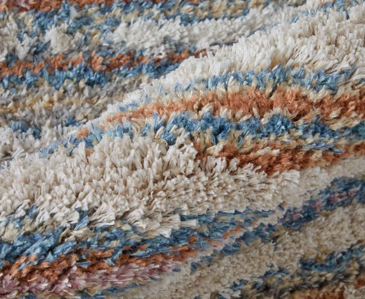 Shop Feizy Mynka 39ief 5'x8' Area Rug In Ivory,blue