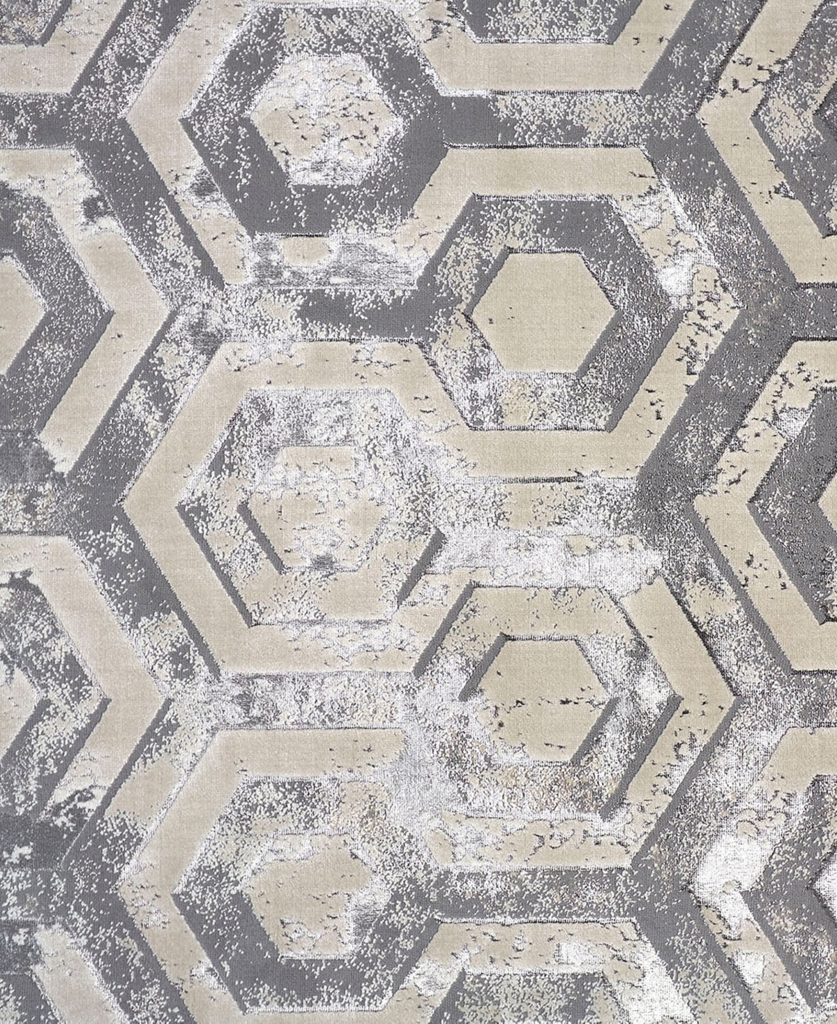Shop Feizy Micah 3046f 3'11"x6' Area Rug In Gray,taupe