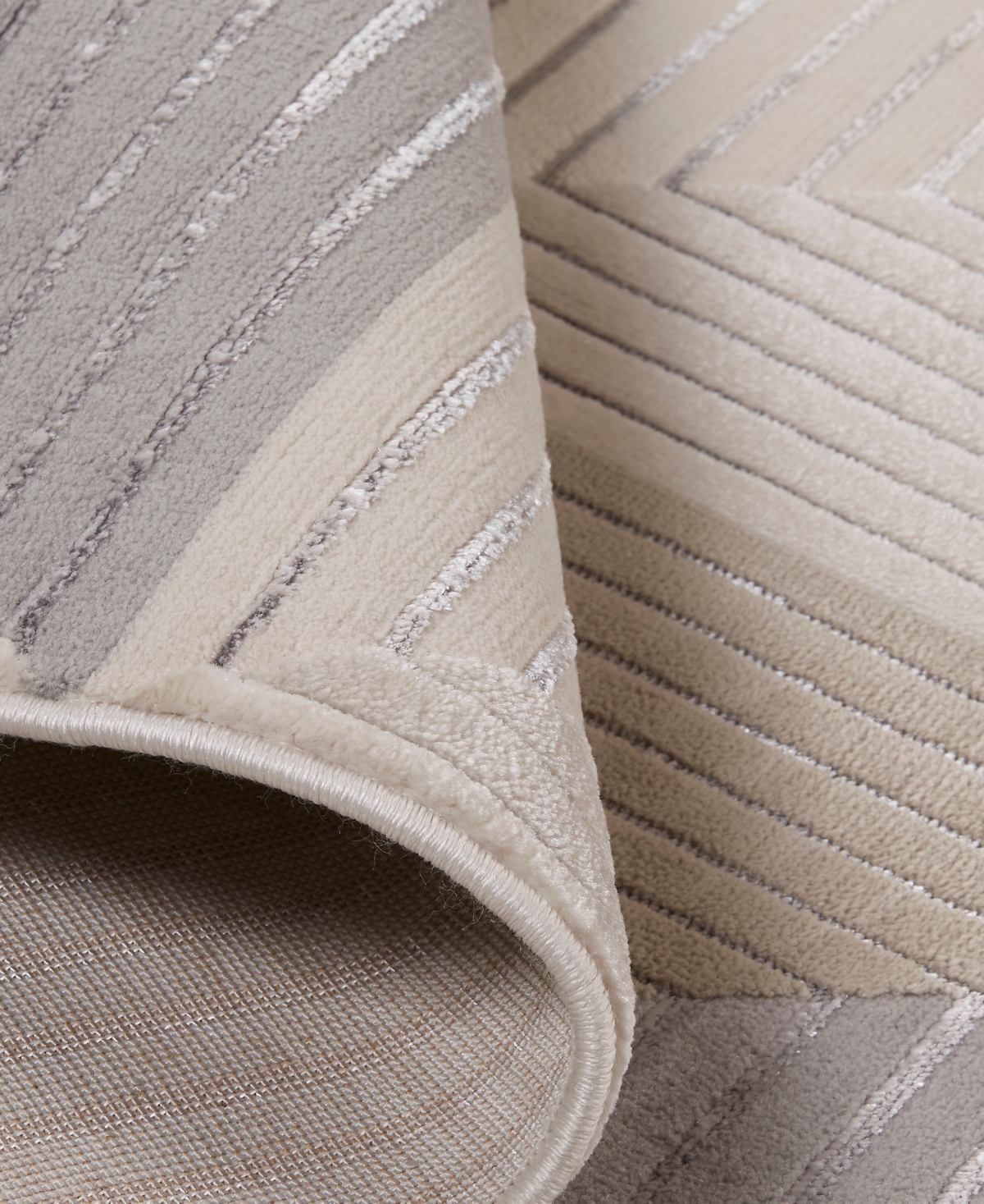 Feizy Micah 3044f 8'x11' Area Rug In Ivory,gray