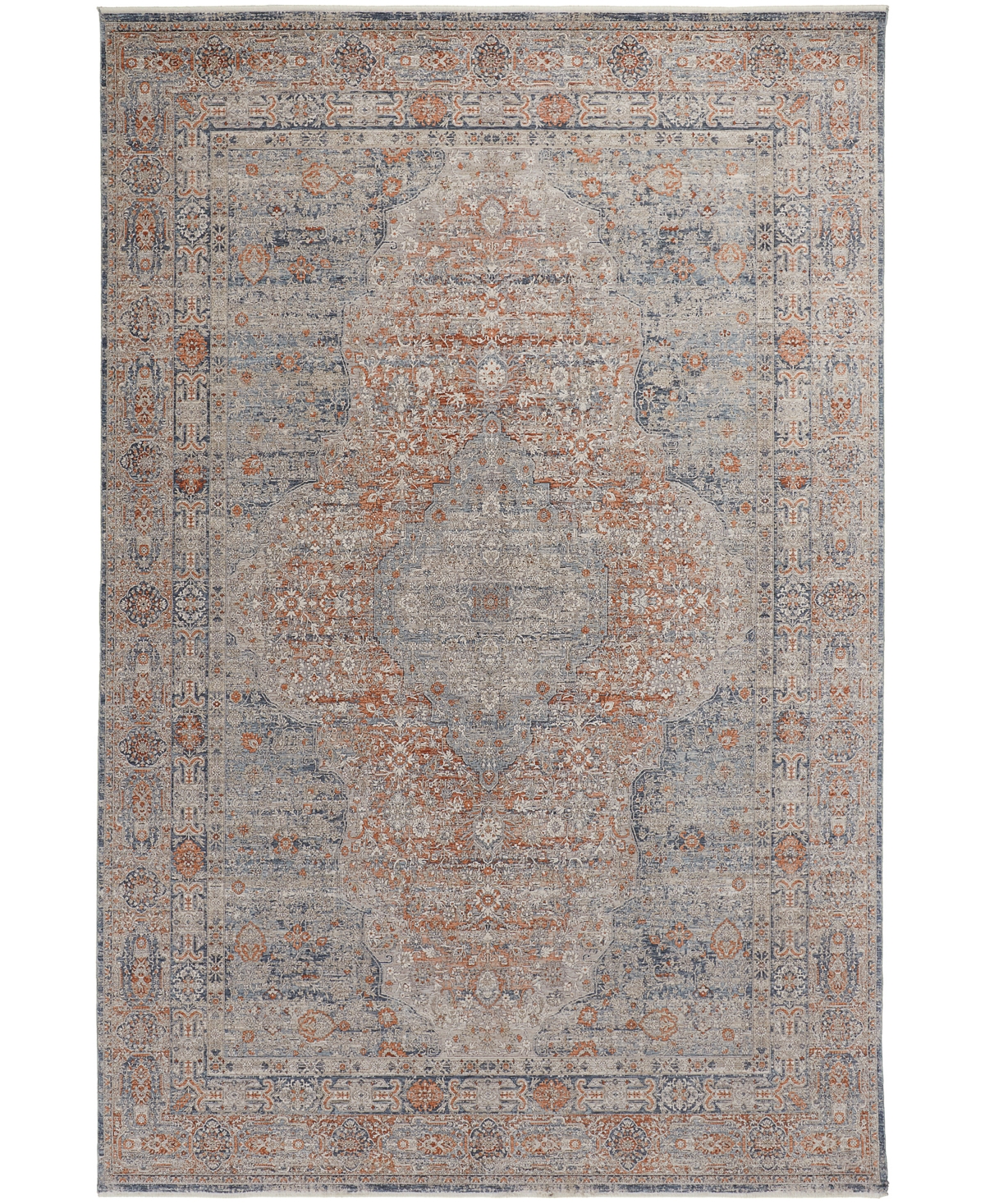Feizy Marquette 3778f 2'x3' Area Rug In Gray,ivory