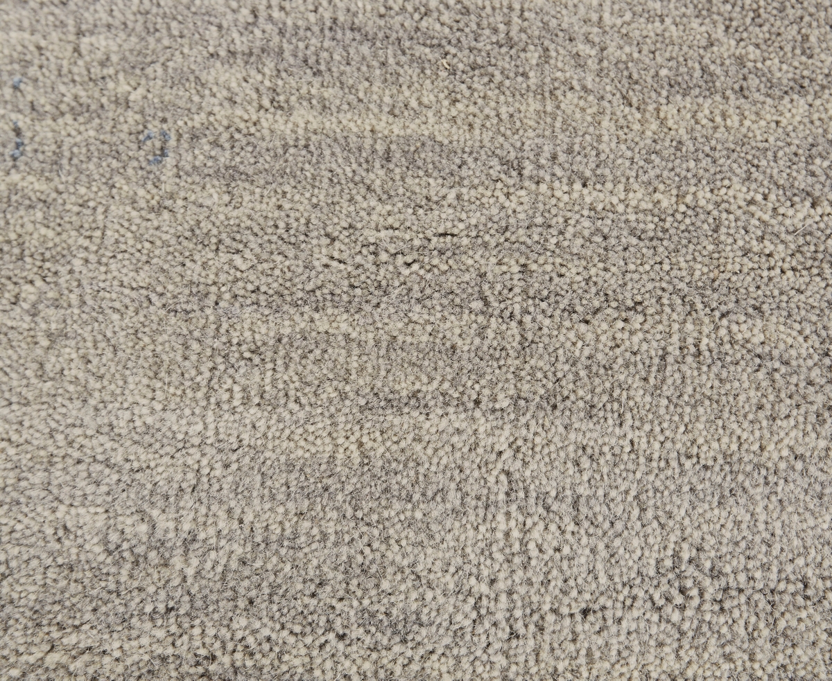 Shop Feizy Luna 8049f 2'6"x8' Runner Area Rug In Gray,ivory