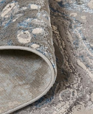 Feizy Azure 3405f Rug Collection In Ivory,gray