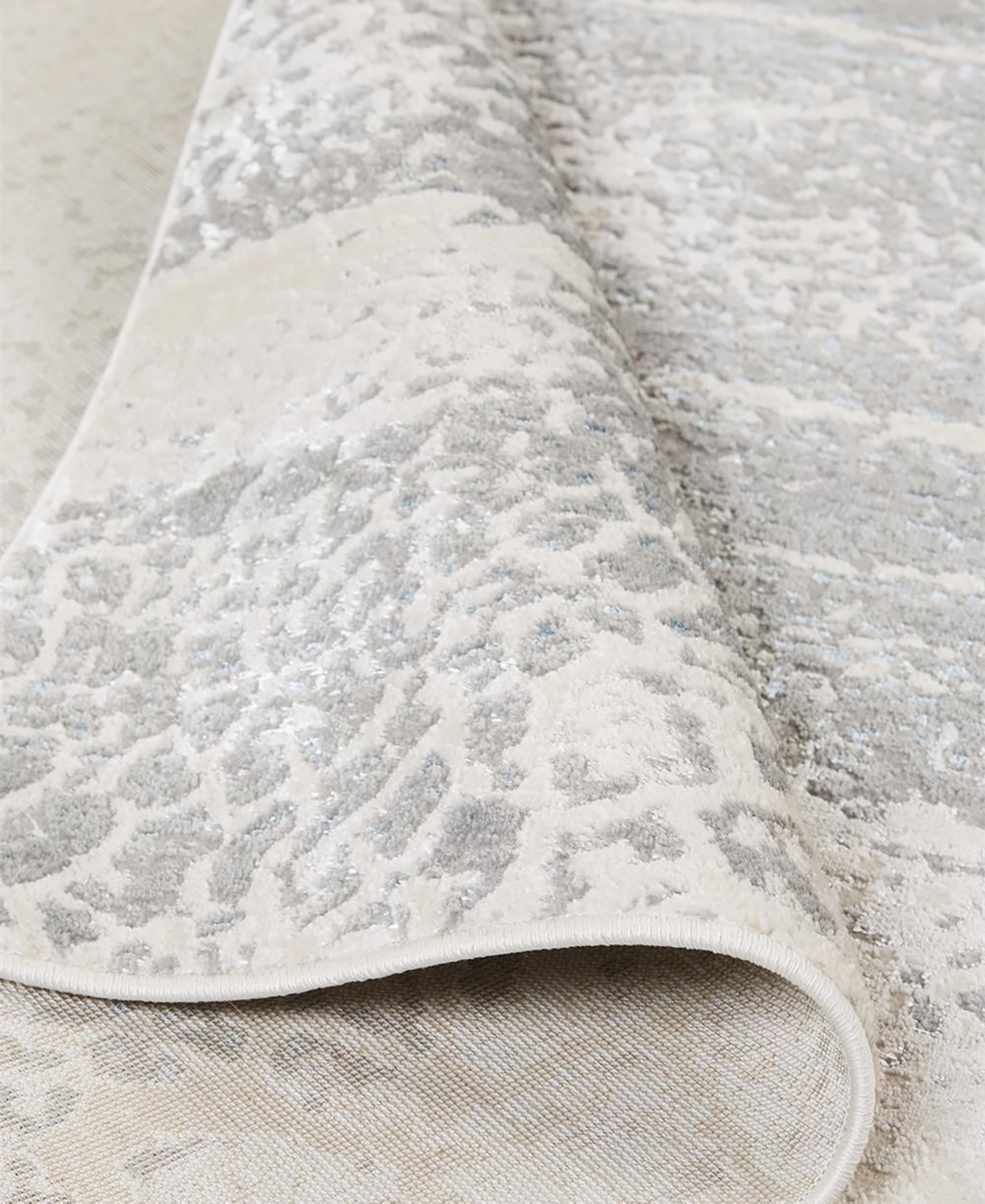 Shop Feizy Azure 3401f 3'11"x6' Area Rug In Gray,blue