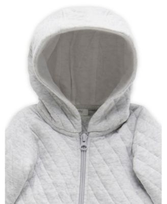 Baby Boy and Baby Girl Quilted Coverall