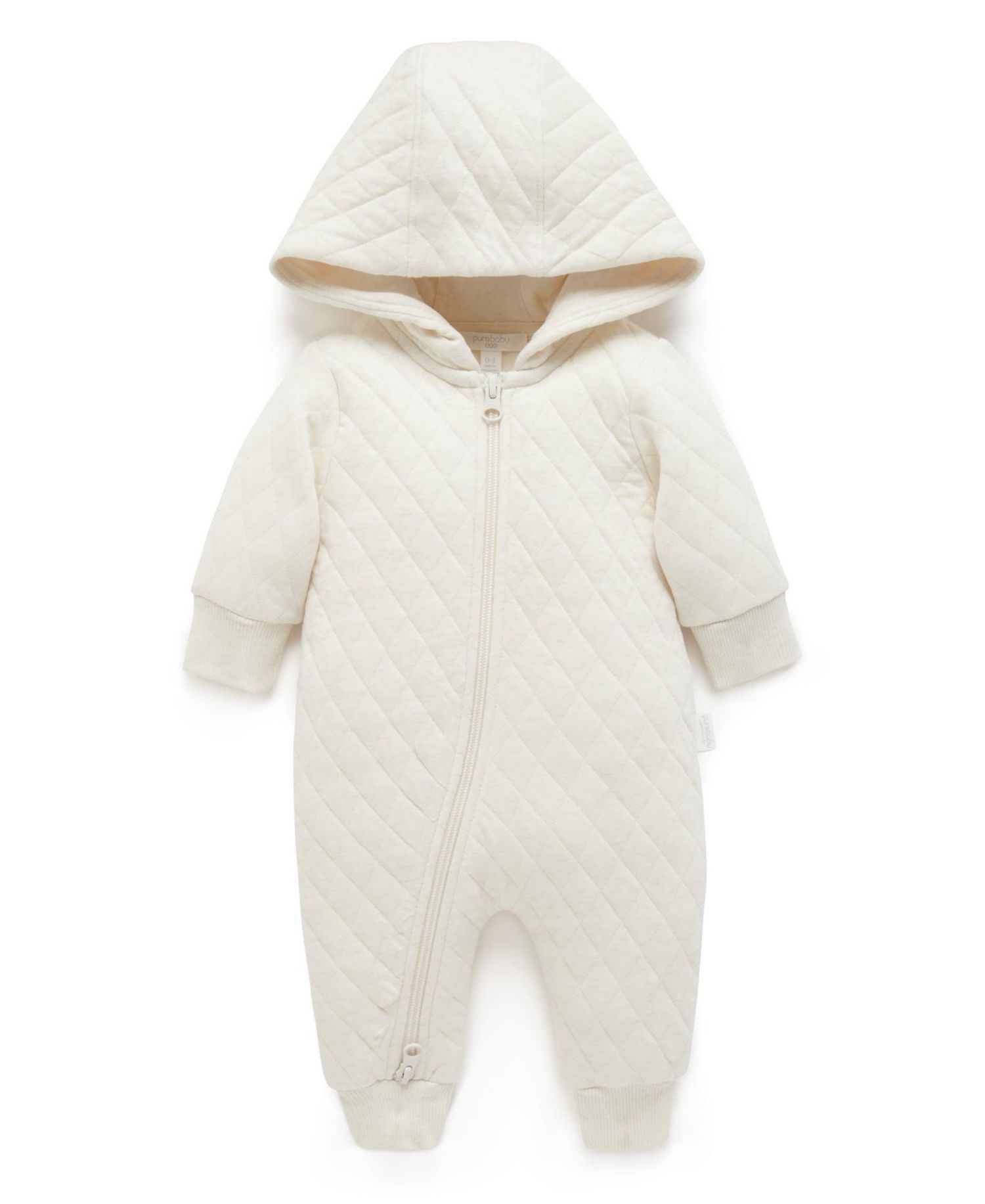 Baby Boy and Baby Girl Quilted Coverall