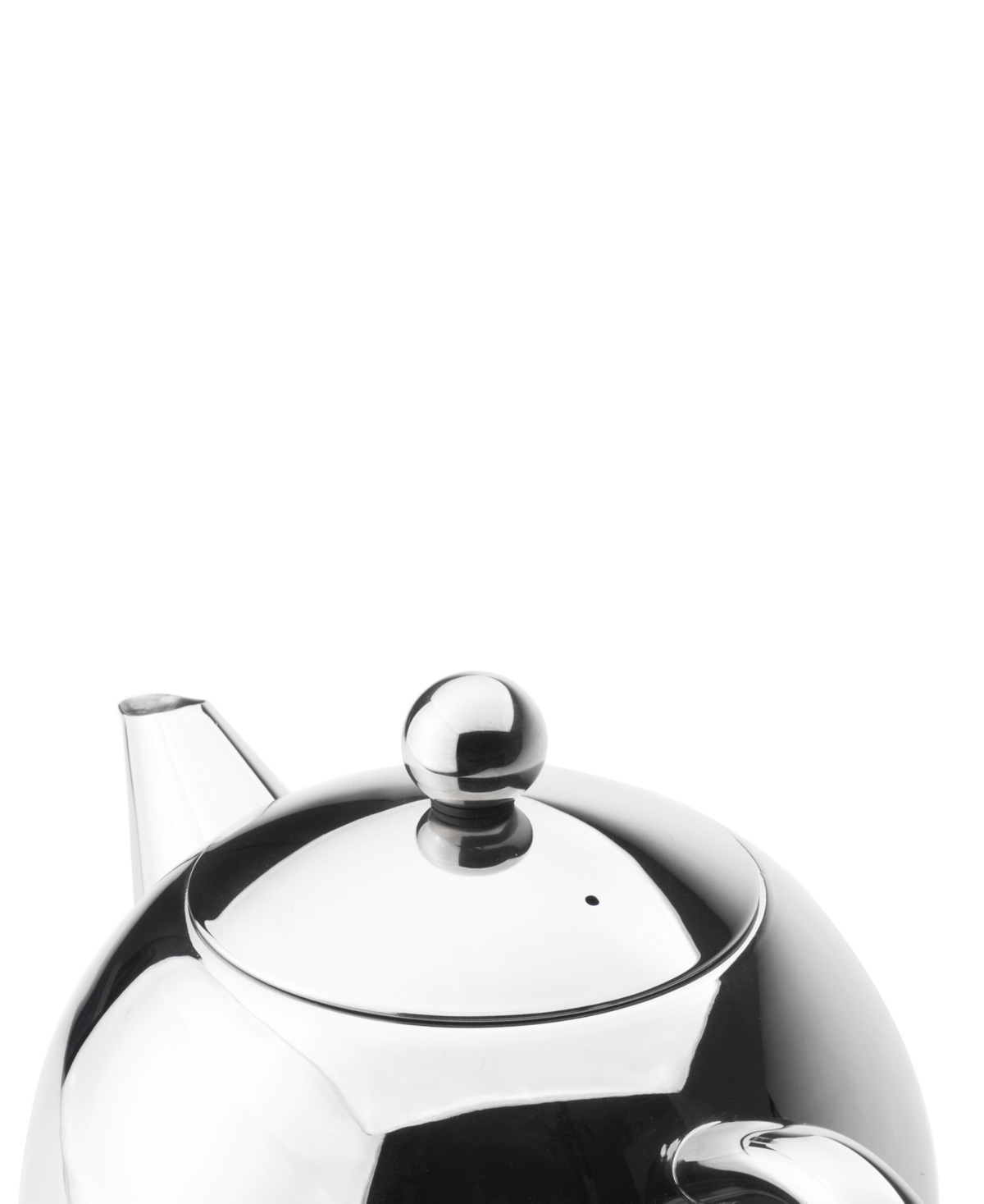 Bredemeijer Stainless Steel Doubled Walled 17 Fluid oz Teapot In Silver