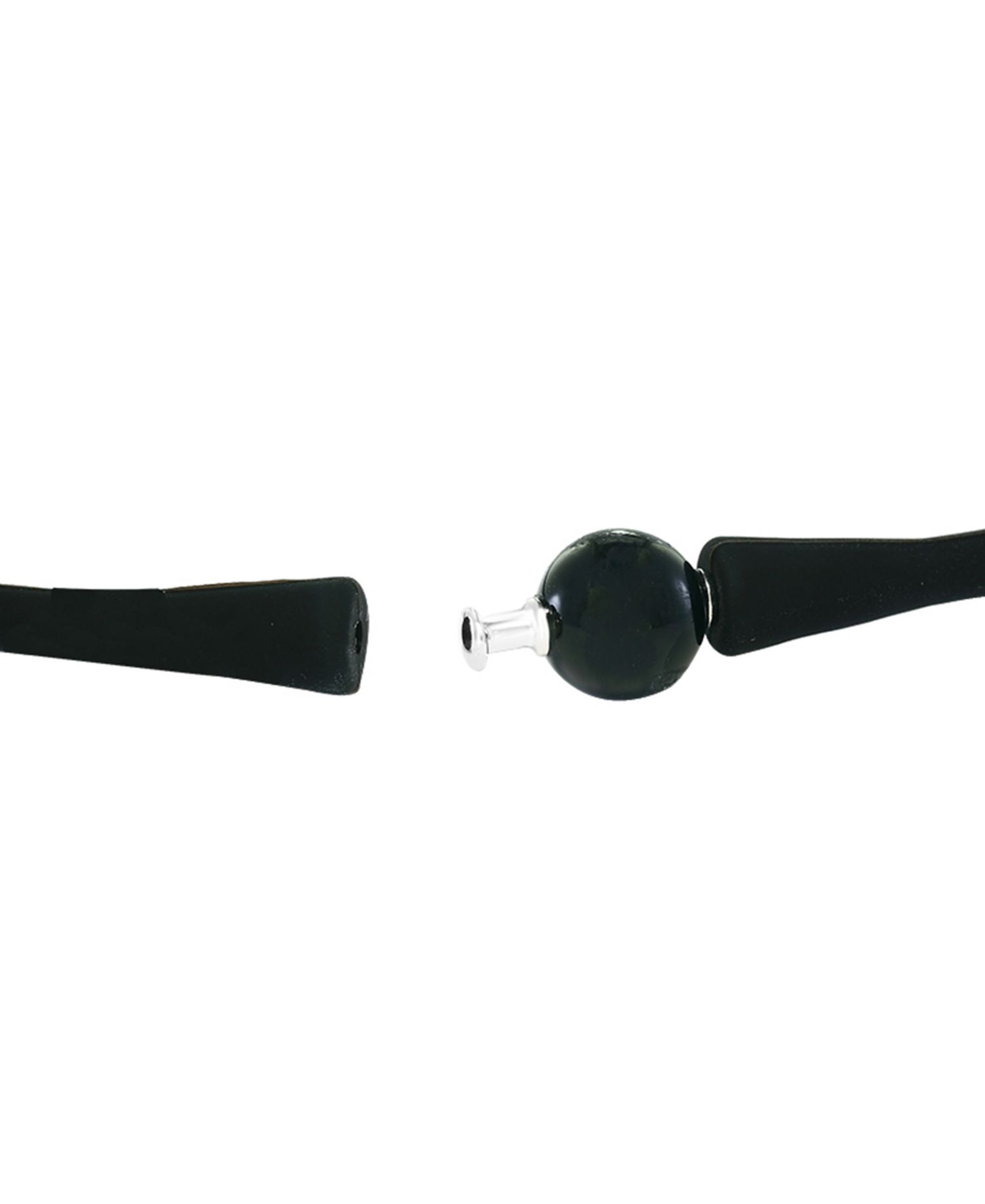 EFFY® Cultured Freshwater Pearl (11mm) Black Silicone 14" Choker Necklace (Also available in Light Blue, Turquoise or Pink)
