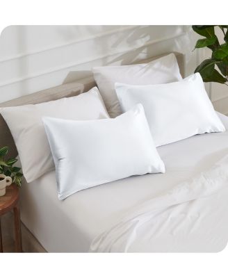 Poly Satin Zipper Closure Pillowcase Set